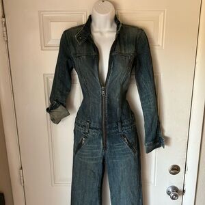 Armani Exchange Denim Jumsuit